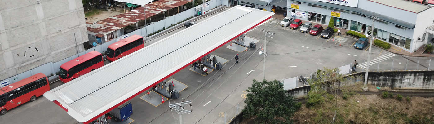Estación de servicio "Servicotrautol"